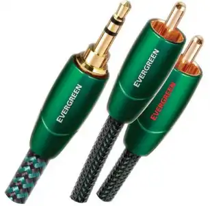 Cable de audio AudioQuest 2 x RCA 3.5 mm 3 m