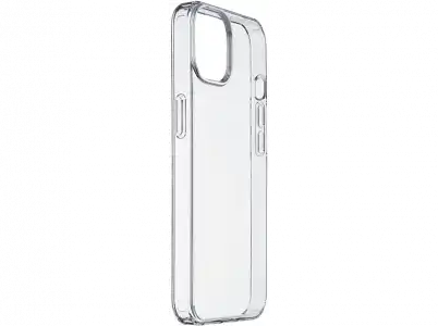 Funda - CellularLine CLEARDUOIPH14T, Para Apple iPhone 14, Trasera, TPU, Transaparente