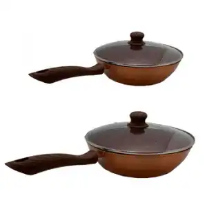 Kitchenpro - Sauteuse Granit 24 Et 28cm + 2 Tapas - Revestimiento Antiadherente