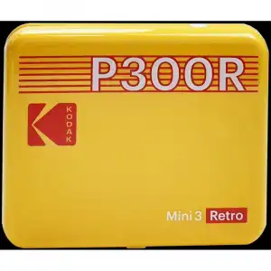 Kodak Mini 2 Retro P300 Impresora Fotográfica Bluetooth Amarilla