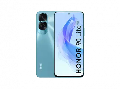 Móvil - Honor 90 Lite 5G, Cyan Lake, 256 GB, 8 GB RAM, 6.7 " LTPS LCD, MediaTek Dimensity 6020, 4500 mAh, Android