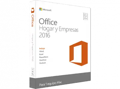 Office Hogar y Empresas 2016 para Mac - Microsoft 1 licencia