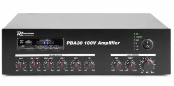 Power Dynamics 952.090 Pba30 Amplificador De Linea 100v Profesional