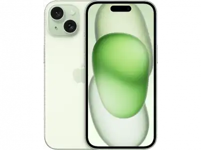 Apple iPhone 15, Verde, 256 GB, 5G, 6.1" OLED Super Retina XDR, Chip A16 Bionic, iOS