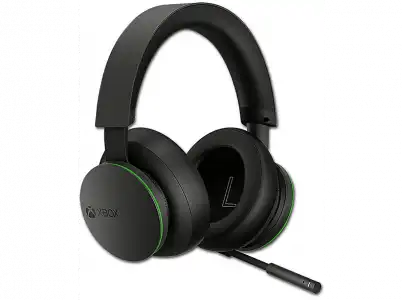 Auriculares gaming - Microsoft TLL-00002, De diadema, Inalámbricos, Multiplataforma, Micrófono, Negro