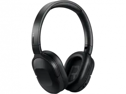 Auriculares inalámbricos - Philips TAH6506BK, De diadema, Bluetooth, Cancelación ruido, Hasta 30 horas, Negro