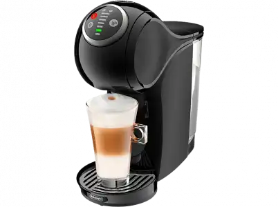 Cafetera de cápsulas - Nescafé Dolce Gusto De'Longhi EDG315.B Genio S Plus, 15 bar, 0.8 L, 1600W, Negro