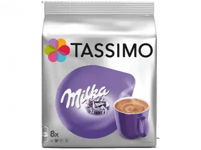 Cápsulas monodosis - Tassimo Milka, 8 cápsulas de chocolate