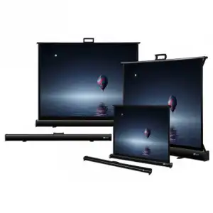 Celexon Deluxx Advanced Pantalla de Proyección de Mesa Portátil 81x61cm