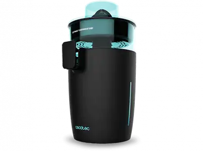 Exprimidor - Cecotec Zitrus TowerAdjust Easy, Eléctrico, 2 Filtros, 0.5l, 350W, conos, Negro