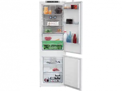 Frigorífico combi integrable - Beko BCNA275E4SN, No Frost, 177.50 cm, 254 l, Blanco