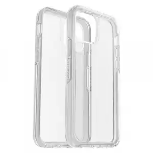 Funda Otterbox Symmetry Transparente + Protector de pantalla Alpha Glass para iPhone 12 Pro