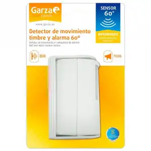 Garza Detector de Movimiento con Timbre y Alarma