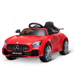 HomCom Mercedes-AMG Coche Eléctrico Rojo