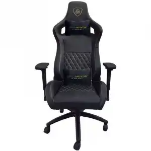 Keep Out Hammer Silla Gaming Negro/Dorado