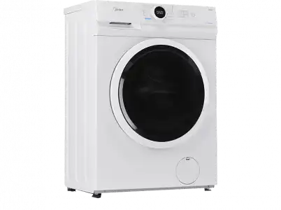 Lavadora carga frontal - Midea MF100W90B/W-ES, 9 kg, 1350 rpm, 11 Programas, Blanco