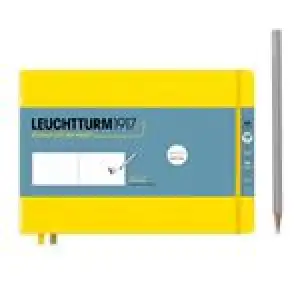 Libreta de Dibujos Leuchtturm SketchA5 Landscape 150g/m² Amarillo