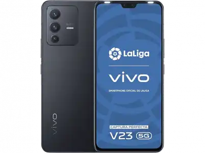 Móvil - VIVO V23 5G, Stardust Black, 256 GB, 12 GB RAM, 6.44 " FHD+, MediaTek Dimensity 920, 4200 mAh, Android