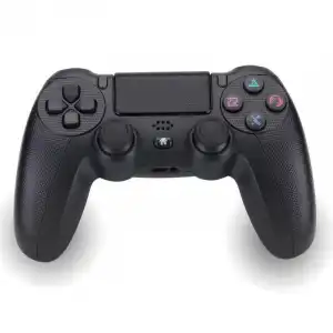 Nk Mando de Juego Inalámbrico para PS4/PS3/PC/Smartphone Negro