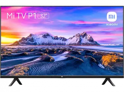 TV LED 32" - Xiaomi Mi P1, HD, Smart TV, WiFi, Control por voz, AndroidTV, Dolby Audio™ y DTS-HD, Negro