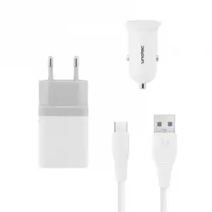 Unotec Pack Cargador USB-C para Smartphone