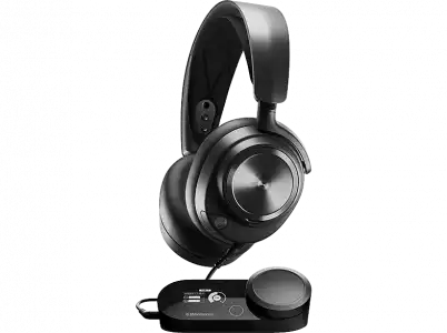 Auriculares gaming - Steel Series Arctis Nova Pro, Supraaurales, Amplificador, Micrófono, Negro