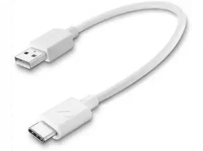 Cable USB - Vivanco 38567, 0.15m, A C Macho, Blanco