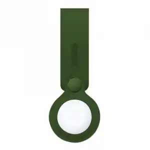 Cool Loop Llavero Silicona Verde Compatible con AirTag
