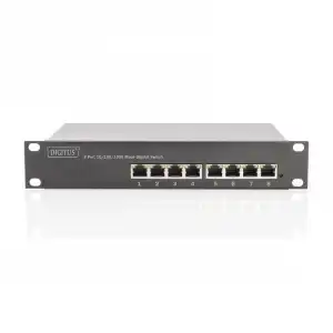 Digitus Conmutador Gigabit Ethernet PoE+ 8 Puertos 10" L2+ Managed