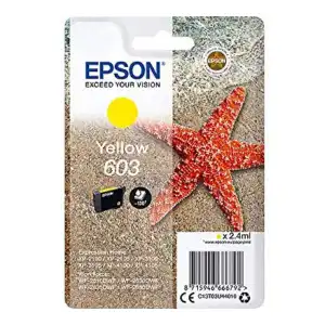 Epson - Cartucho De Tinta Original 603 Amarillo (C13T03U440)