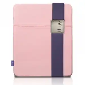 Iluv Casual Funda de Tela Rosa para Tablet hasta 10"