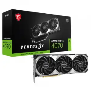 MSI GeForce RTX 4070 VENTUS 3X E OC 12GB GDDR6 DLSS3