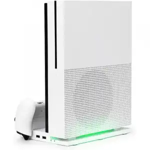 Nitho Docking Station para Xbox Slim 2x1000mAh Blanca