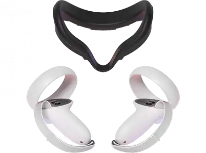 Pack VR - Meta Quest 2 Active Pack, Para 2, Blanco y Negro