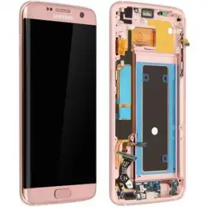 Pantalla Lcd Galaxy S7 Edge + Pantalla De Vidrio Kit Original Samsung – Rosa
