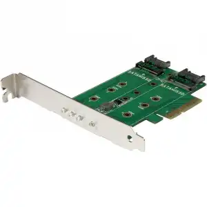 StarTech PEXM2SAT32N1 Tarjeta PCIe a 3 Puertos M.2