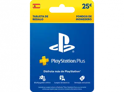 Tarjeta - Sony Playstation Live Card Plus 25€, PS4 y PS5