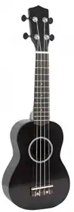 Ukelele Soprano Aloha Negro Mod.uk-200