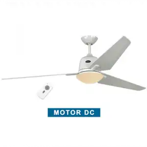 Ventilador De Techo Con Luz Casafan 516086 Eco Aviatos 162cm Blanco/ Blanco We-we