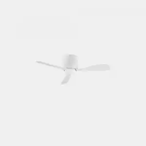 Ventilador De Techo Led Bora Blanco 98.8cm Motor Dc Leds-c4 30-7973-14-f9 Blanco Cálido 3000k 220-240v Ac
