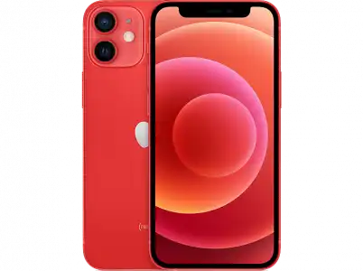 Apple iPhone 12 mini (PRODUCT)RED, Rojo, 64 GB, 5G, 5.4" OLED Super Retina XDR, Chip A14 Bionic, iOS