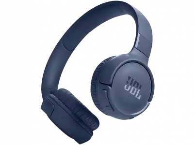 Auriculares inalámbricos - JBL Tune 520BT, Bluetooth 5.3, Autonomía 57 horas, Plegables, Azul