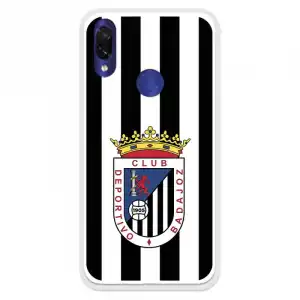 Funda Para Xiaomi Redmi 7 Del Badajoz Escudo Blanquinegro - Licencia Oficial Club Deportivo Badajoz