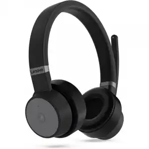 Lenovo Go Wireless ANC Auriculares Inalámbricos con Cancelación de Ruido Negros