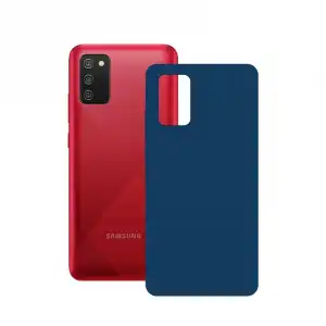 Mobile Tech Funda Silk Azul para Samsung Galaxy A02S