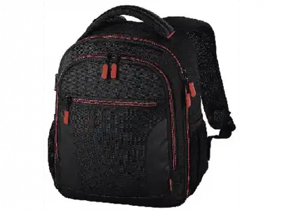 Mochila - Hama Miami 00139856, Para cámara, Objetivos, Portátil hasta 10.2", Trípode, 5 l, Negra