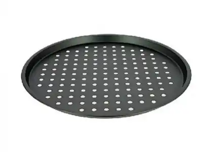 Plato para pizza diámetro 33cm perforado