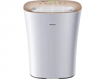 Purificador de aire - Infiniton AP-210, 22W, 25 m², 4 velocidades, Carbón activo, HEPA y multifunción, Blanco