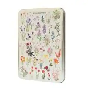 Puzzle en caja metálica Erik Botanical Wild Flowers Kokonote 100 piezas