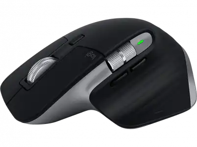 Ratón inalámbrico - Logitech MX Master 3 para Mac, 4000 ppp, Bluetooth, Sistema óptico, Negro